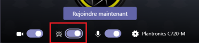 Astuce fond d'écran personnalisé Microsoft Teams